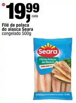 Frangolândia Filé de polaca do alasca seara oferta
