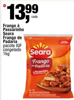 Frangolândia Frango à Passarinho Seara Frango de Padaria oferta