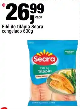 Frangolândia Filé de tilápia seara oferta