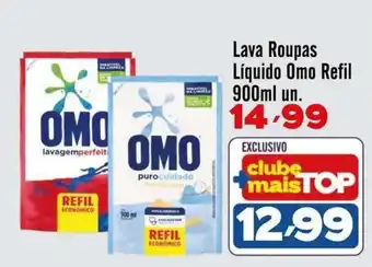 Lava Roupas Líquido Omo Refil