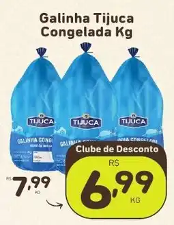 Rede uniforça Galinha tijuca congelada kg oferta