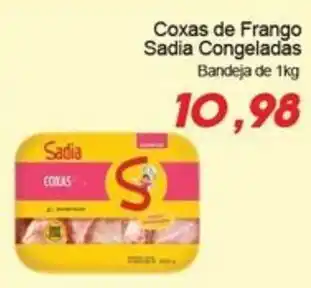 Coxas de frango sadia congeladas