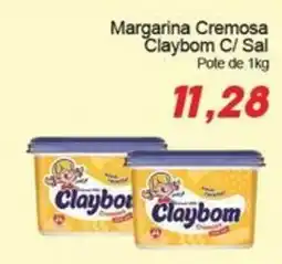 Villefort Atacadista Margarina cremosa claybom c/ sal oferta