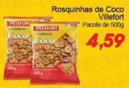 Villefort Atacadista Rosquinhas de Coco Villefort oferta