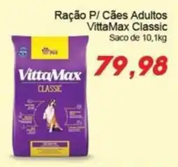 Villefort Atacadista Ração P/ Cães Adultos VittaMax Classic oferta