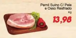 Villefort Atacadista Pernil Suino C/ Pele e Osso Resfriado oferta