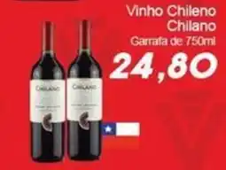 Villefort Atacadista Vinho Chileno Chilano oferta