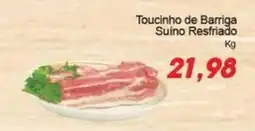 Villefort Atacadista Toucinho de Barriga Suino Resfriado oferta