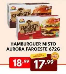 Rede Plus Supermercados Hambúrguer misto aurora faroeste oferta