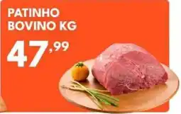 Rede Plus Supermercados Patinho bovino kg oferta