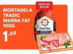 Rede Plus Supermercados Mortadela tradic marba fat oferta
