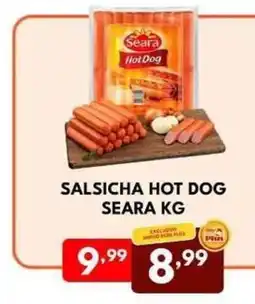 Rede Plus Supermercados Salsicha hot dog seara kg oferta