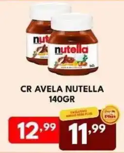 Rede Plus Supermercados Cr avela nutella oferta