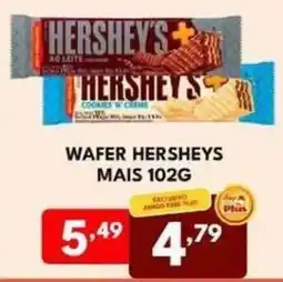 Rede Plus Supermercados Wafer hersheys oferta