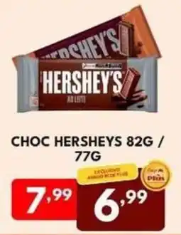 Rede Plus Supermercados Choc hersheys oferta