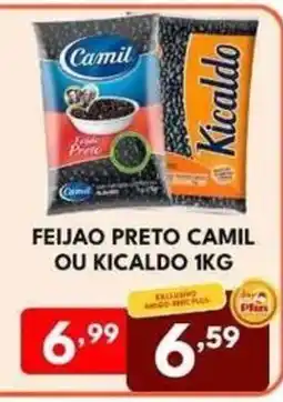 Rede Plus Supermercados Feijao preto camil ou kicaldo oferta