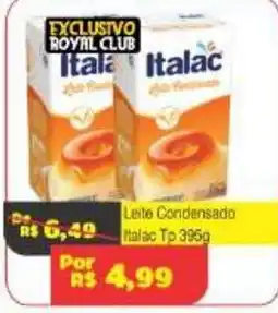 Royal Supermercados Leite Condensado Italac oferta