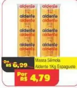 Royal Supermercados Massa Sêmola Aldente 1Kg Espaguete oferta