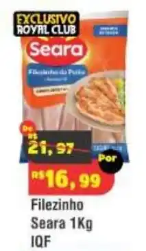Royal Supermercados Filezinho Seara oferta