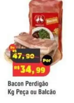 Royal Supermercados Bacon Perdigão oferta