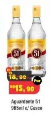 Royal Supermercados Aguardente 51 oferta