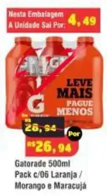 Royal Supermercados Gatorade oferta