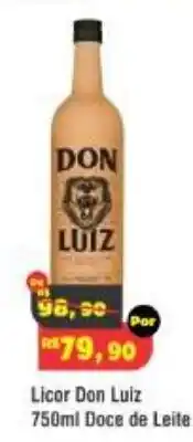 Royal Supermercados Licor don luiz doce de leite oferta