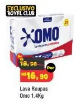 Royal Supermercados Lava Roupas Omo oferta