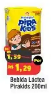 Royal Supermercados Bebida Láctea Pirakids oferta