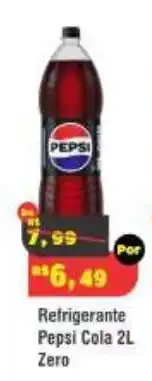 Royal Supermercados Refrigerante Pepsi Cola 2L Zero oferta