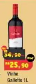 Royal Supermercados Vinho Galliotto oferta