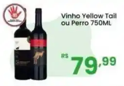 Coocerqui Vinho Yellow Tail ou Perro oferta