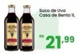Coocerqui Suco de Uva Casa de Bento oferta