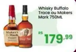 Coocerqui Whisky Buffalo Trace ou Makers Mark 750ml oferta
