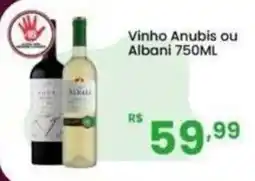 Coocerqui Vinho Anubis ou Albani oferta