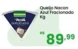 Coocerqui Queijo nacon azul fracionado oferta
