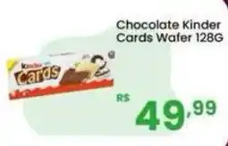 Coocerqui Chocolate kinder cards wafer oferta