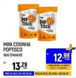 Supermercado Guará Mini coxinha poptisco oferta