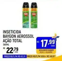 Supermercado Guará Inseticida baygon aerossol ação total oferta