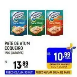 Supermercado Guará Pate de atum coqueiro oferta