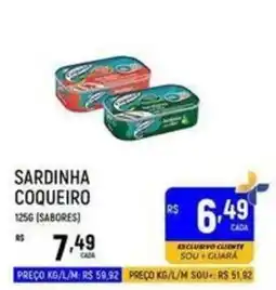 Supermercado Guará Sardinha coqueiro oferta