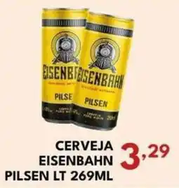 Rede Plus Supermercados Cerveja eisenbahn pilsen oferta