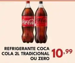 Rede Plus Supermercados Refrigerante coca cola tradicional ou zero oferta