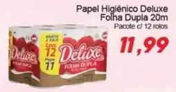 Villefort Atacadista Papel Higiênico Deluxe Folha Dupla 20m oferta