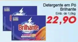 Villefort Atacadista Detergente em Pó Brilhante oferta