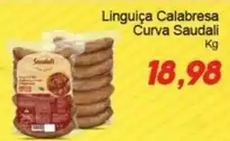 Villefort Atacadista Linguiça Calabresa Curva Saudali oferta