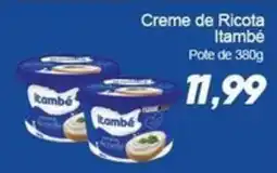 Villefort Atacadista Creme de Ricota Itambé oferta