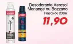Villefort Atacadista Desodorante Aerosol Monange ou Bozzano oferta