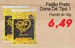 Villefort Atacadista Feijão Preto Dona Dê Tipo 1 oferta