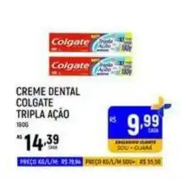 Supermercado Guará Creme dental colgate tripla ação oferta